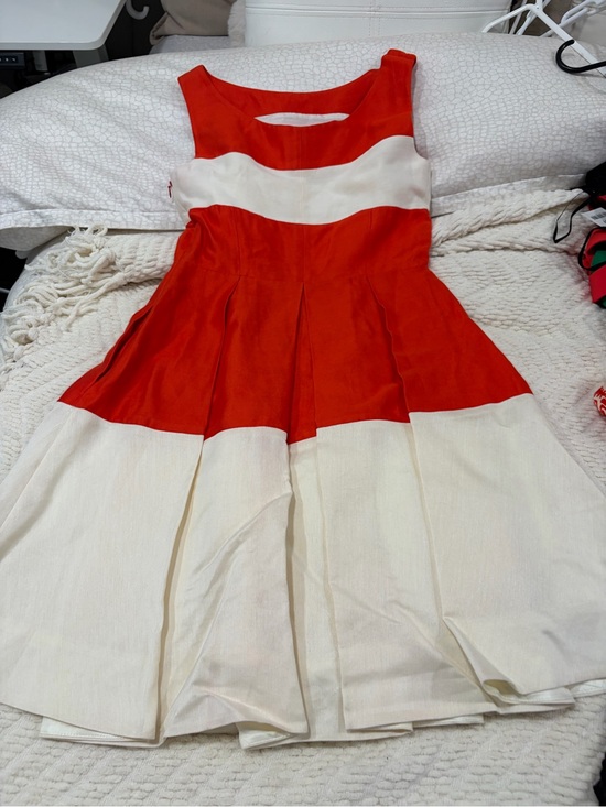kate spade Dresses & Skirts - kate spade Red and White Colorblock Dress
